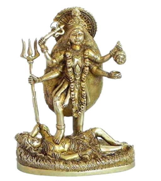 ASTHADHATU - BRASS MAHA KALI  IDOL